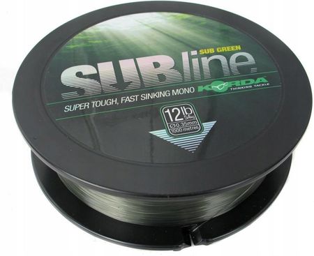 Korda Subline Ultra Żyłka 1000m Green 12lb 0,35mm