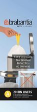 Zdjęcie Brabantia Worki Do Koszy 3L Rozm A (Br311727)  - Barczewo