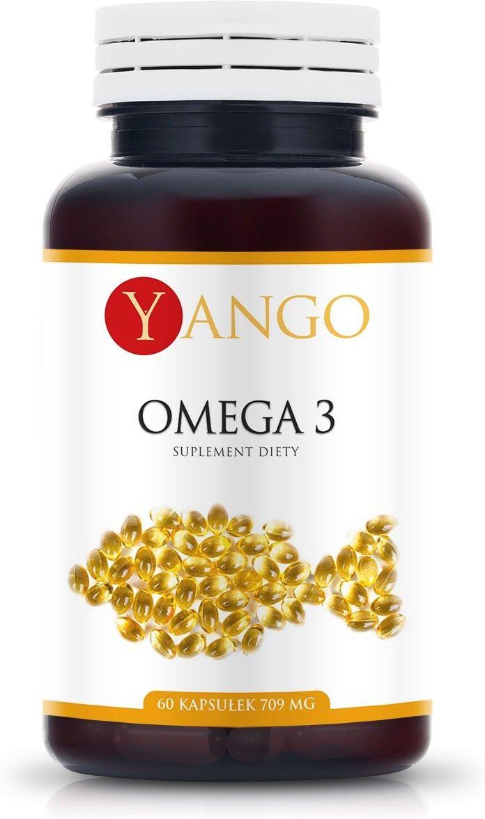 Yango Omega 3 500mg 35 EPA 25 DHA 60 kaps Opinie i ceny na Ceneo.pl