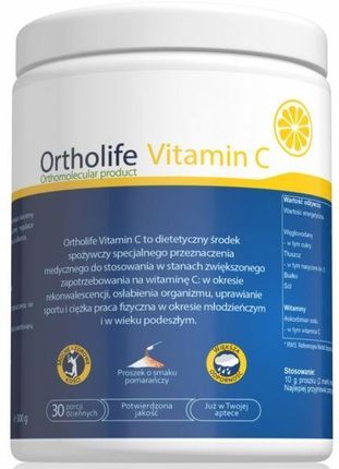 NOBLEPHARMA Ortholife Vitamin C 300g