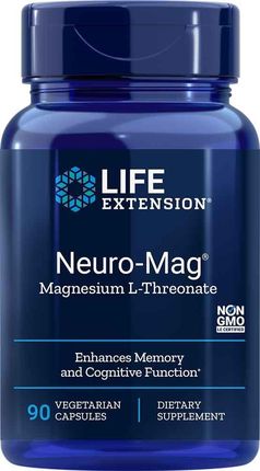 Life Extension Magnez L-Treonian Magnezu 144Mg Neuro-Mag 90 Kaps