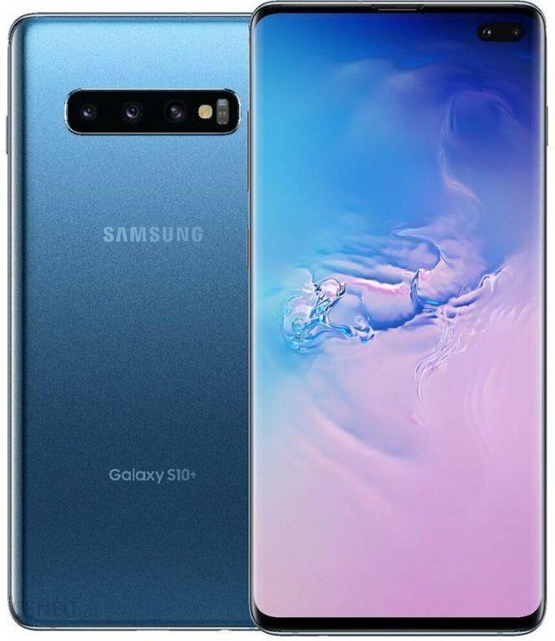 Samsung Galaxy S10 Plus Sm G975 8 128gb Prism Blue Cena Opinie Na Ceneo Pl