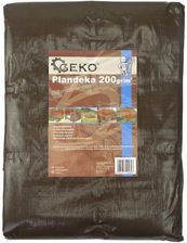 Zdjęcie PLANDEKA 4x8 M BRĄZOWA EXTRA GRUBA G70724 200 g/m² - Nowe Brzesko