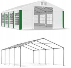 Zdjęcie Namiot Summer 5X8m Ogrodowy Usługowy Handlowy Pvc - Miechów