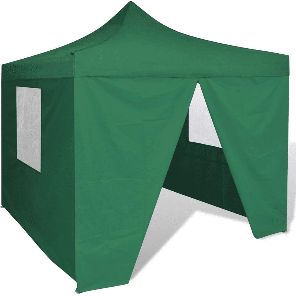 Vidaxl 41468 Zielony, Składany Namiot, 3X3 m Ceny i opinie Namiot Imprezowy, 3X3 m, Pe, Zielony Gxp 678410 Ceny i