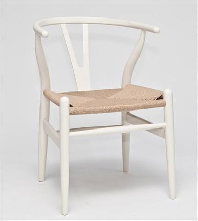 Krzesło Wicker białe INMB200617-CLR