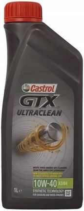 Olej Silnikowy Castrol Gtx Ultraclean 10w40 1l