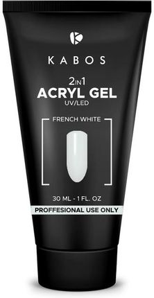 Kabos 2in1 Acryl-Gel French White 30ml