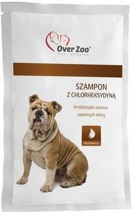 Over Zoo Szampon Z Chlorheksydyną Dla Psów Saszetka 20Ml
