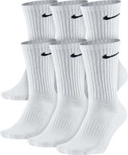 Zdjęcie Nike Everyday Cotton Cushioned Crew 6 Par White Black - Jeziorany