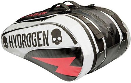 Hydrogen Tennis Bag 12 Rackets Black Silver - Ceny i opinie - Ceneo.pl