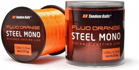 Żyłka Steel Mono Fluo Orange 1200m 0,30mm Tandem