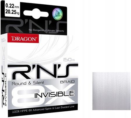 Dragon Plecionka R'n's 8X Invisibile 0,16mm 150m