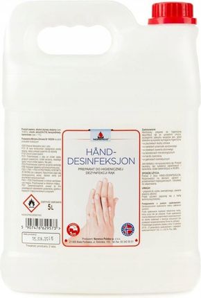 Hand Desinfeksjon Norenco 5l - Dezynfekcja rąk