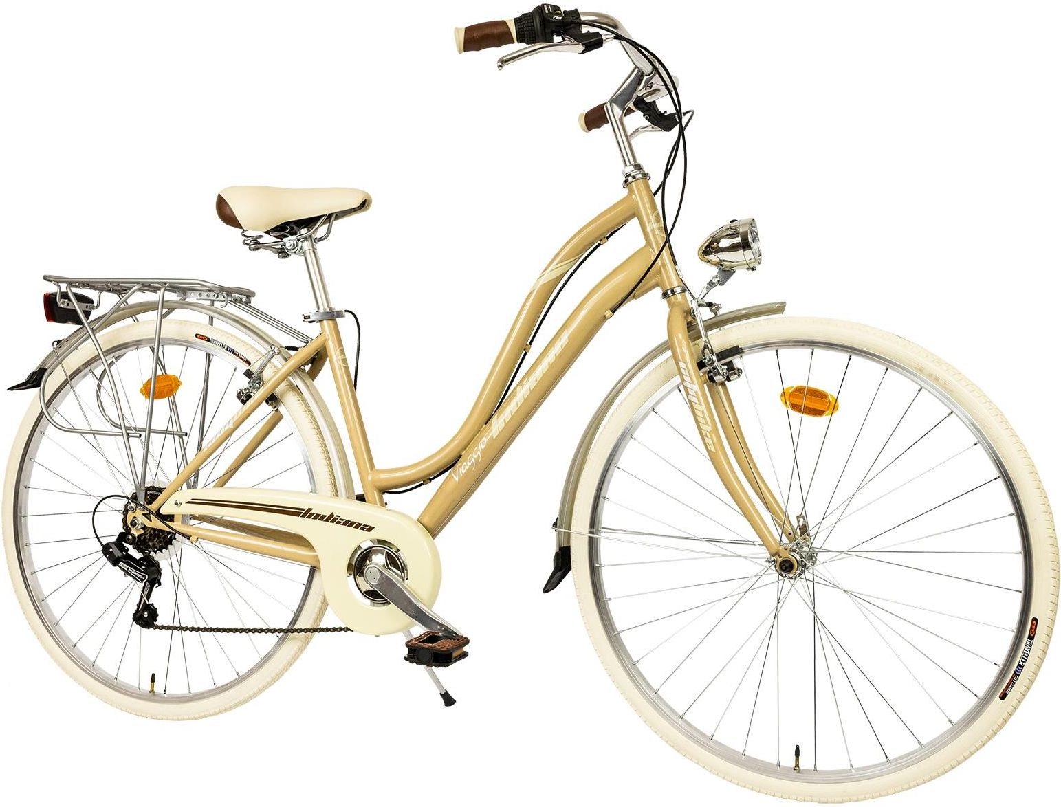 Indiana Viaggio D17 6B Złoty 28 2019 Rowery Miejskie Damskie Ceny i