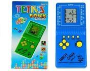 Lean Toys Gra Elektroniczna Tetris Kieszonkowa Niebieska  
