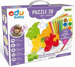 Wader Puzzle 3D Wild Animals (42170)