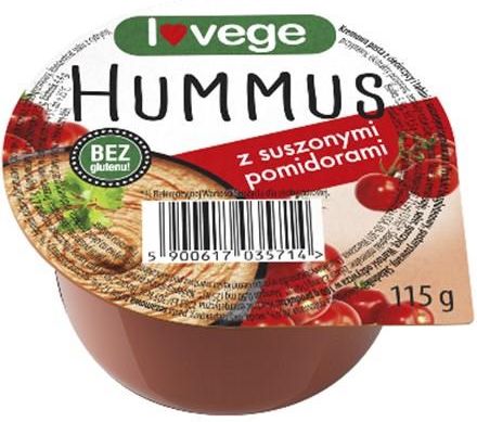 Sante Hummus Z Suszonymi Pomidorami Bez Glutenu Lovege 115G