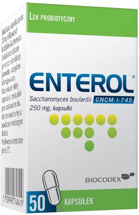 Enterol Probiotyk 50 kapsułek 250 mg