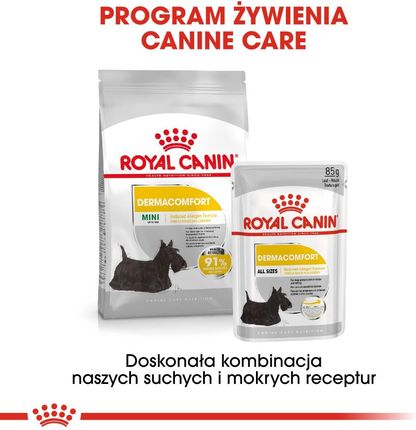 Karma Royal Canin Mini Dermacomfort 8kg - Ceny i opinie - Ceneo.pl