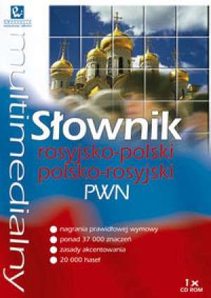 Multimedialny słownik rosyjsko-polski polsko-rosyjski PWN (Płyta CD)