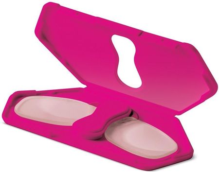 If Binokular powiększający (lupa) do czytania w formie okularów różowy