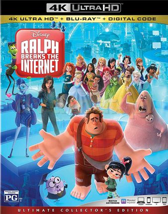 Ralph Breaks the Internet (Ralph Demolka w internecie) [Blu-Ray 4K]+[Blu-Ray]