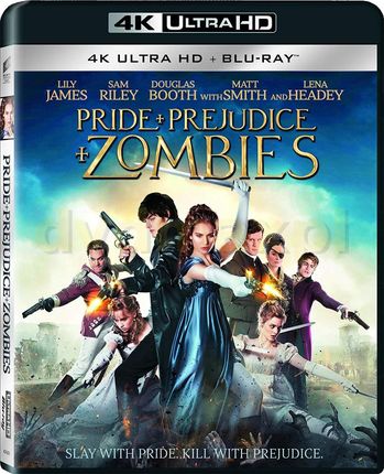 Pride + Prejudice + Zombies (Duma i uprzedzenie i zombie) [Blu-Ray 4K]+[Blu-Ray]
