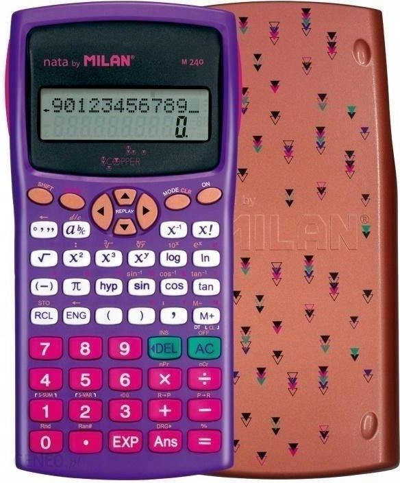 Kalkulator naukowy 240 funkcji Copper MILAN