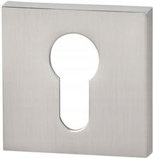 Zdjęcie Rozeta Kwadratowa Vds R67 Nikiel-satyna Wkładka 490025  - Bieruń