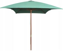 Zdjęcie Parasol ogrodowy, 200x300 cm, drewniany stelaż, zi - Reda