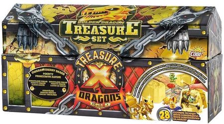 Cobi Treasure X S2 Dragons Gold Skrzynia 3Pac 41511