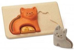 Zdjęcie Plan Toys Koty Puzzle Drewniane (4637) - Kostrzyn