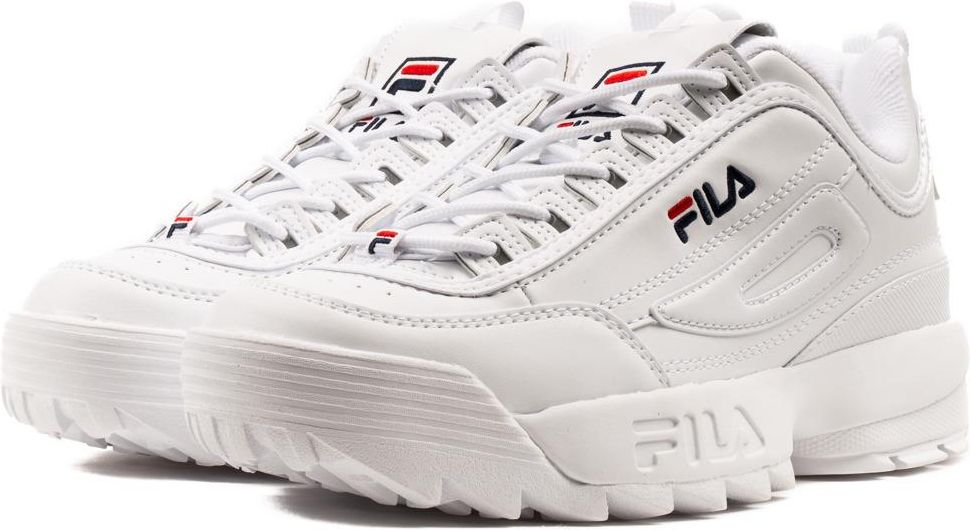Buty Damskie Fila Wmn Disruptor Low White (1010302-1FG) - Ceny i opinie - Ceneo.pl