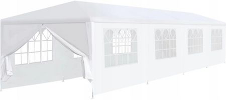 Namiot ogrodowy, 3x12x2,55 m, biały