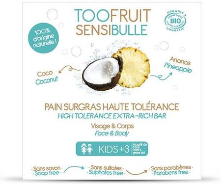 Toofruit Kostka Dermatologiczna Ananas I Kokos 85G