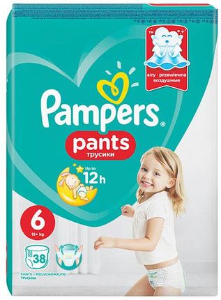 Pampers Pieluchy Pants rozmiar 6, 38Szt.