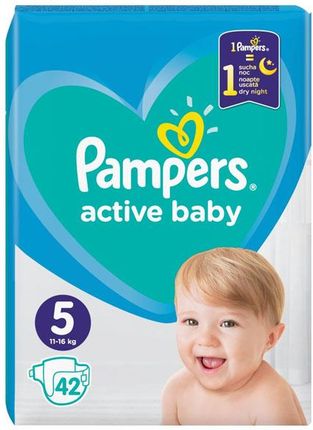 Pampers Active Baby VP Rozmiar 5, 42Szt.
