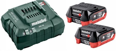 Metabo Zestaw 2 akumulatorów 12V LiHD 4Ah +asc 55