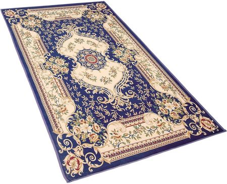 Beliani Orientalny dywan ze wzorem kolorowy 80 x 150 cm chodnik niskie runo Gaziantep