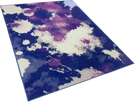 Beliani Nowoczesny dywan wielokolorowy abstrakcyjny wzór 160 x 230 cm Kadirli