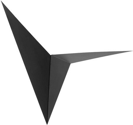 Beliani Kinkiet nowoczesny czarny metalowy geometryczny dekoracyjny Briance