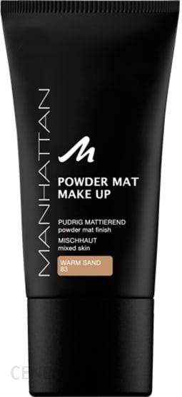  Manhattan Powder Mat Make Up Podkład Matujący Do Twarzy 83 Warm Sand 30Ml