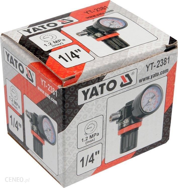 YATO Reduktor ciśnienia z manometrem 1/4'' YT-2381