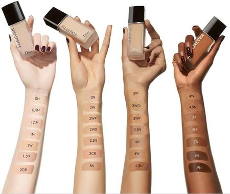 Dior skin glow foundation swatches sale