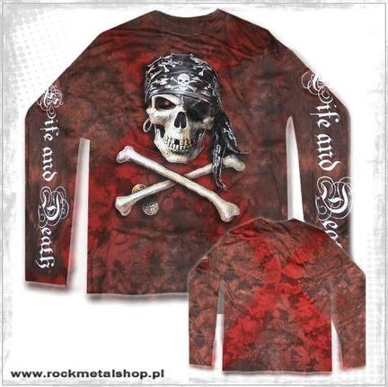 UNDERGROUND FASHION longsleeve barwiony SKULL PIRAT - Ceny i opinie T-shirty i koszulki męskie UHYL UNDERGROUND FASHION longsleeve barwiony SKULL PIRAT - Ceny i opinie T-shirty i koszulki męskie UHYL