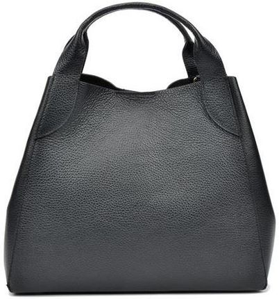 Sofia Cardoni Nero Leather AW18SC1299 Skórzana torebka Ceny i