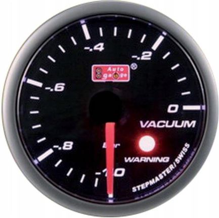 Wskaźnik Podciśnienia Auto Gauge 52 mm Smoke zegar