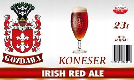 Brewkit Gozdawa Koneser Irish Red Ale 23L 3,4kg