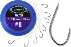 Browning #12 Sphere Match czarny nikiel 2,05kg 4,5lbs Ø0,14mm 100cm 8szt 0,016g (4782012)